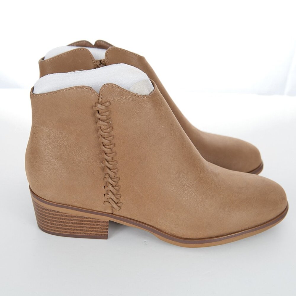MIA Stitch Fix Jaice Heeled Ankle Bootie in Taupe Women's 8.5 NWT - Picture 1 of 9